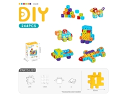 Set De Construcción Digitallab De 244 Piezas Juguetes Para El Desarrollo Cognitivo Del Bebé