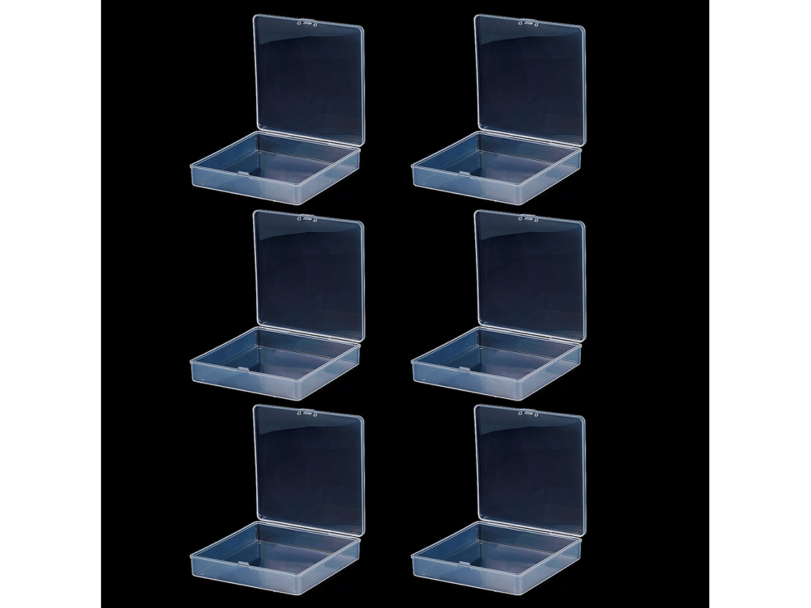 Caja de Almacenamiento 6 Piezas de Recipientes Mini para Joyas o Artesanía Kofihety