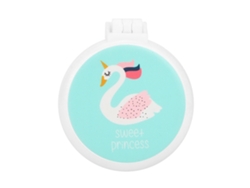 Pente De Cabelo Mini Plegável Com Massagem Antiestática E Espelho Para Maquiagem (tipo D)