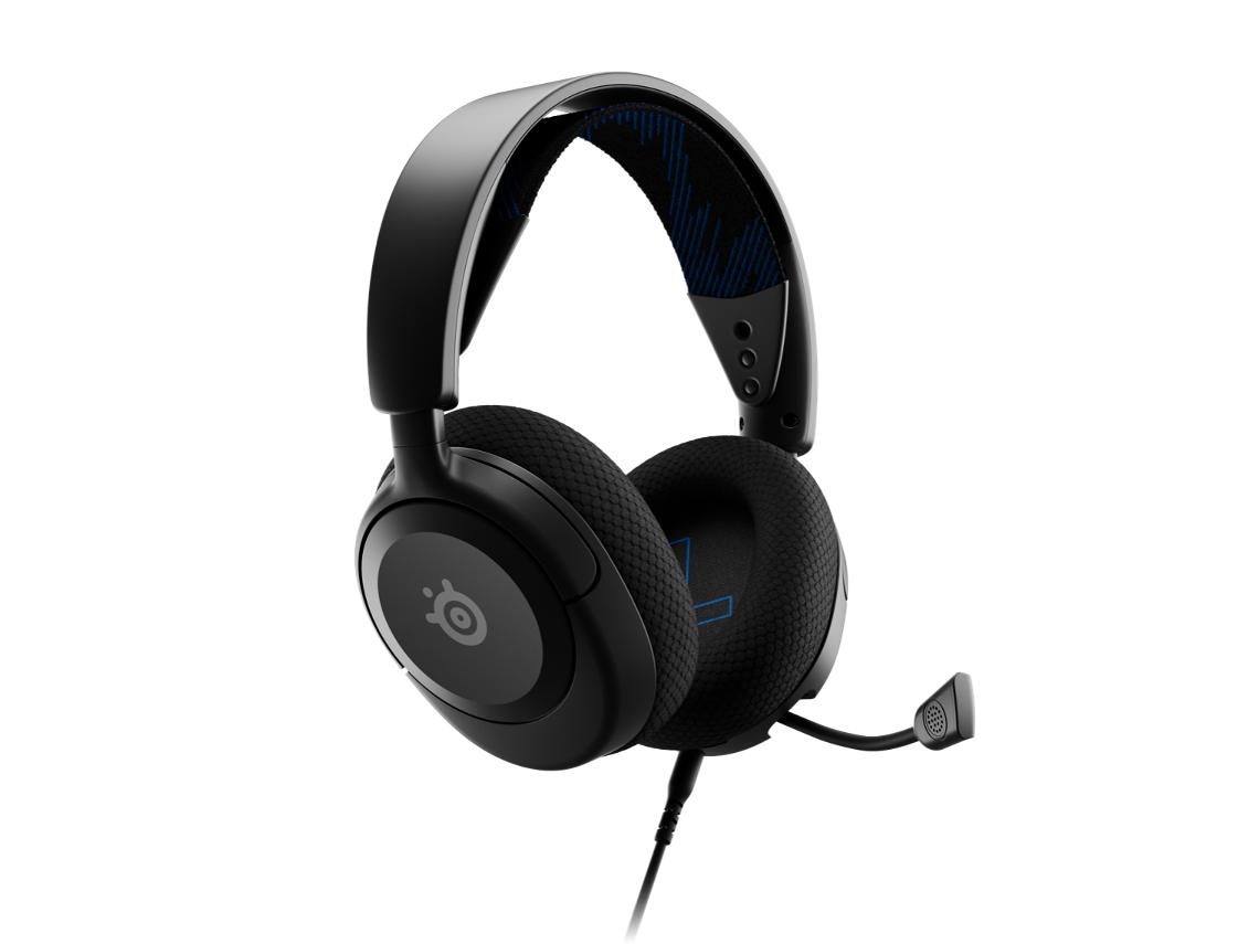 Auriculares Gaming STEELSERIES Arctis Nova 1P (Over Ear - Micrófono - Negro)