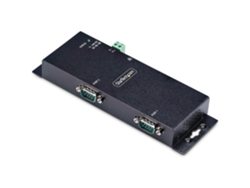 Adaptador serie a Ethernet Startech de 2 puertos RJ45 a DB9, 921,6 kbps (TAA)