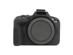 Capa Protetora De Silicone Macio Para Canon Eos R50 Preta