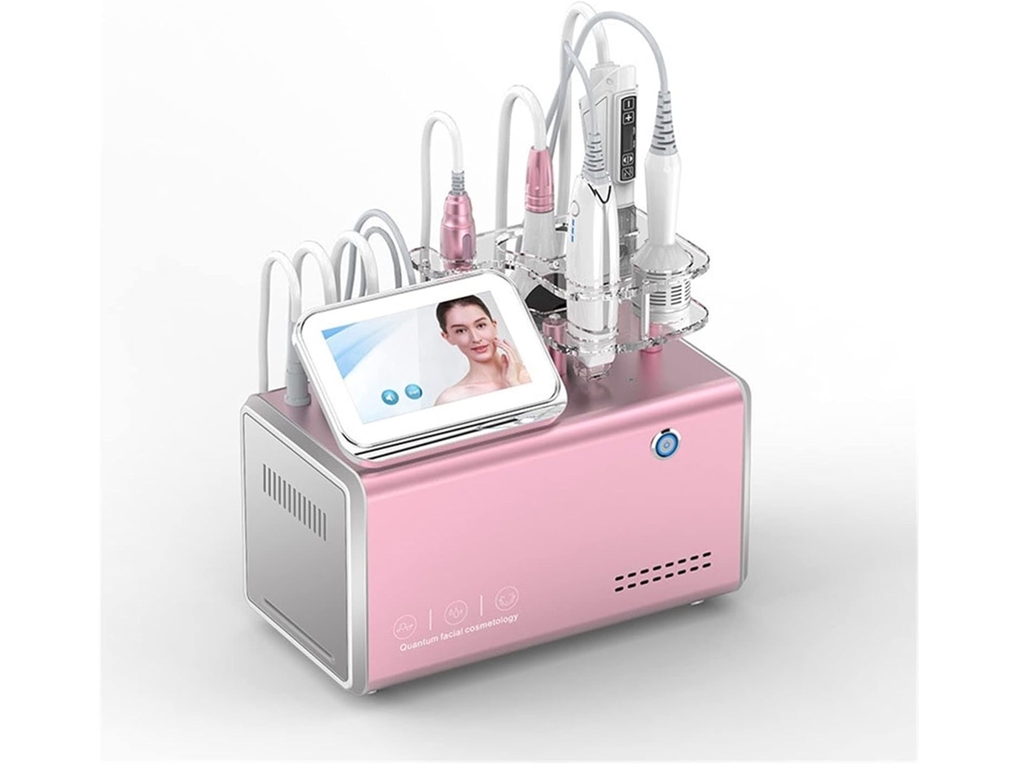 Máquina De Masaje Facial 5 En 1 Con Ventosa, Efecto Refrescante Y Reafirmante.