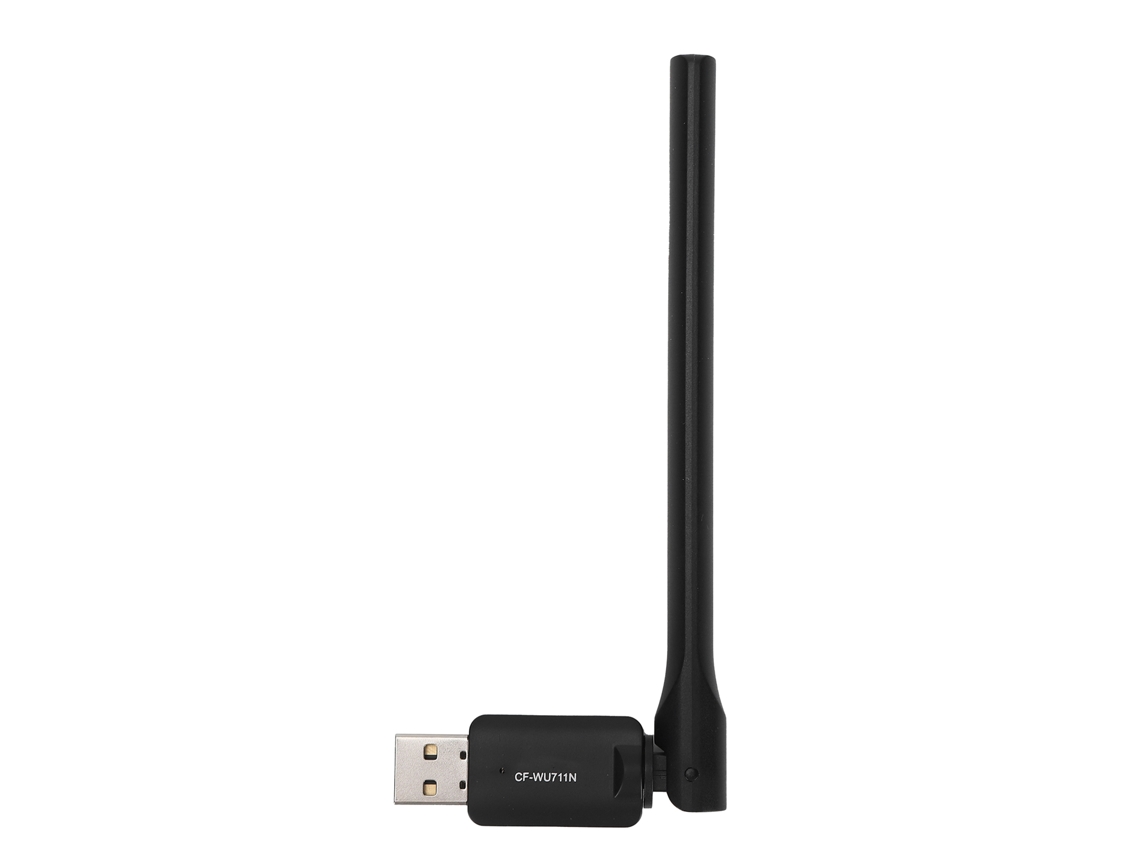 Adaptador USB Wi-Fi Baoj-2026, 150 Mbps, 2,4 GHz, placa de rede sem fio para desktop, laptop, casa e escritório.