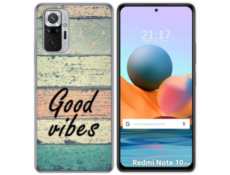 Carcasa Xiaomi Redmi Note 10 Pro TUMUNDOSMARTPHONE Dibujos Multicolor