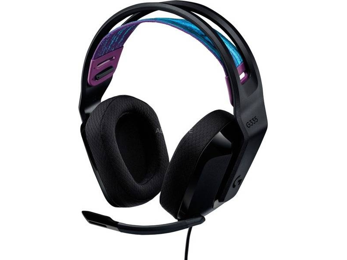 Auriculares Gaming Con Cable LOGITECH G335 (Over Ear - Multiplataforma - Negro)