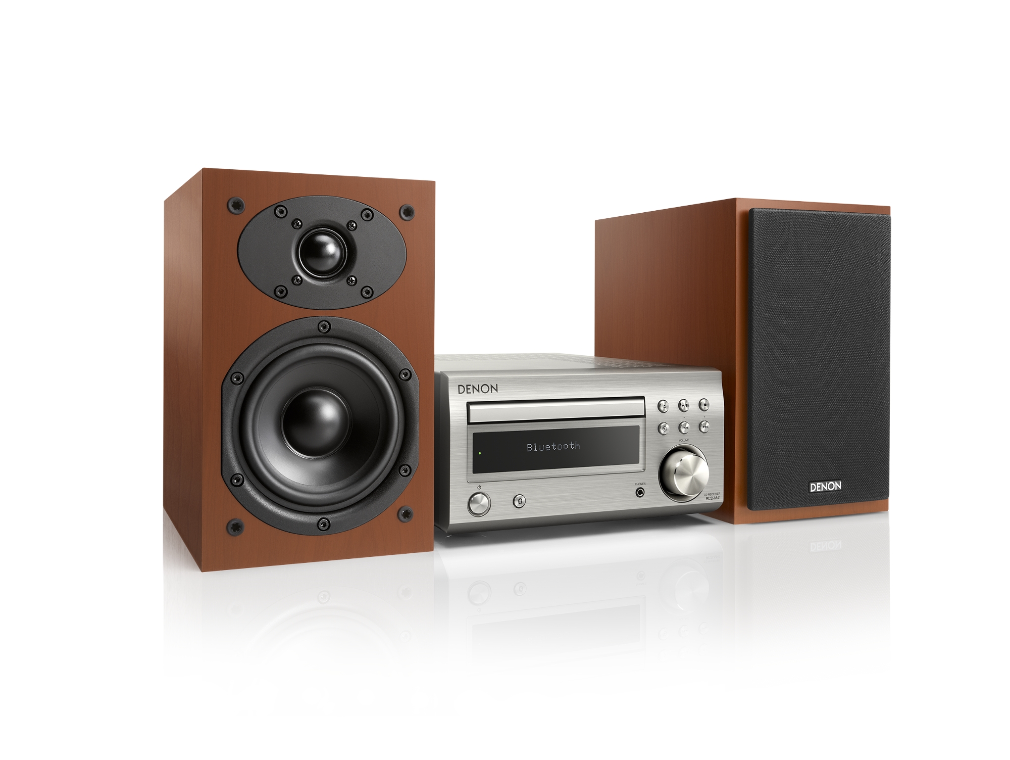 Microcadena DENON D-M41 Plata/Cherry