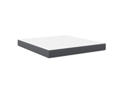Maison Exclusive - Colchón De Cama Con Colchón Gris 180 X 200 Cm Tela
