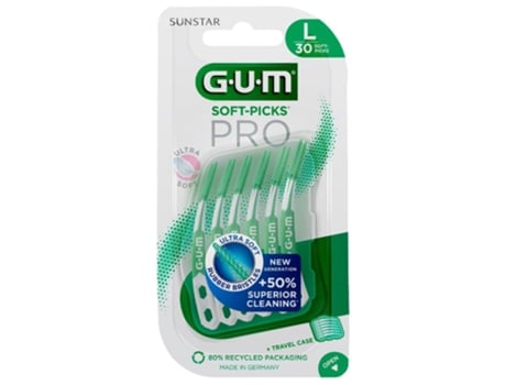 GUM Soft-Picks Pro 30 Unidades Tamaño: L
