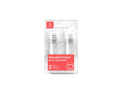 Recambio para Cepillo de Dientes Eléctrico OCLEAN Standard (2 unidades)