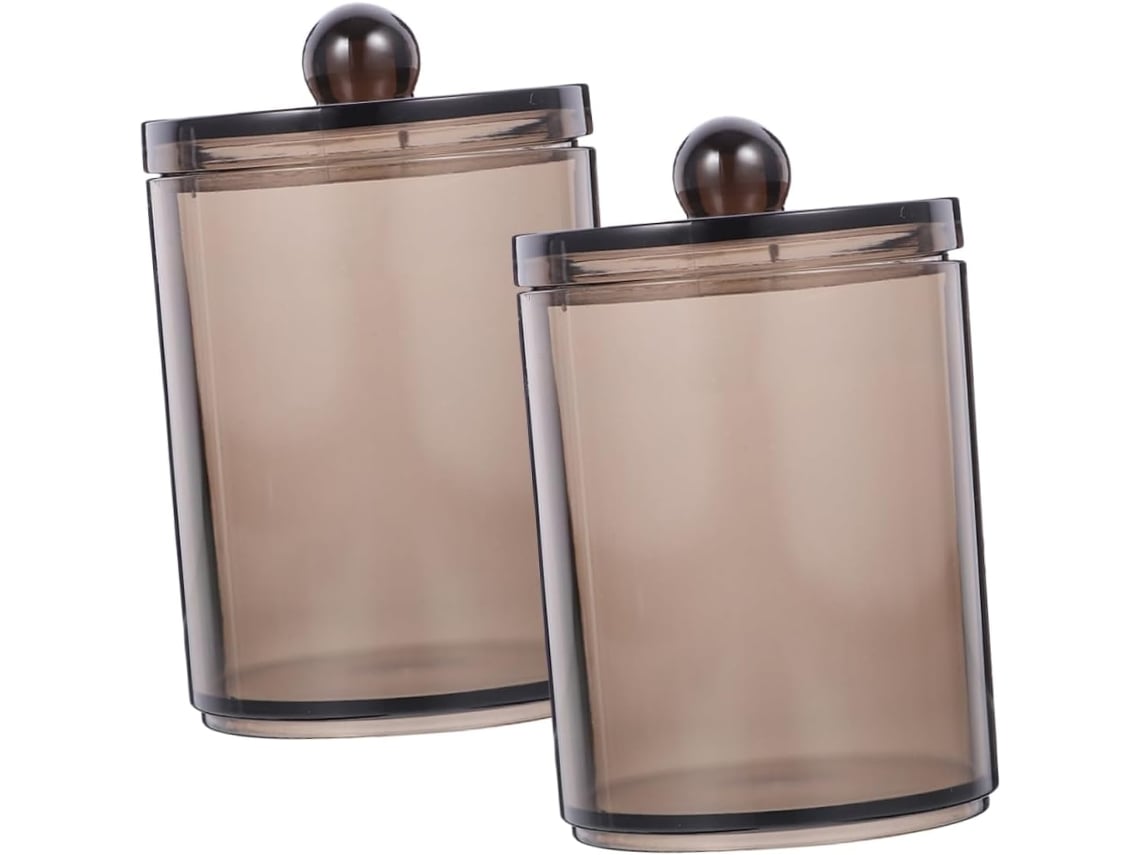 Dispensador E Suporte Para Discos Transparentes Pretos, Caixa Organizadora Compacta E Com Tampa De Fácil Abertura, Para