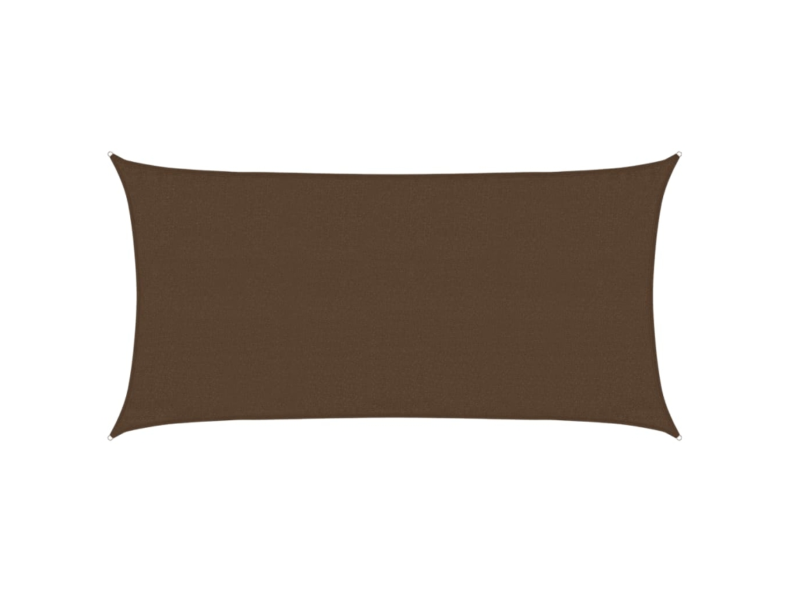 Toldo de vela VIDAXL Marrón (3x6 m)