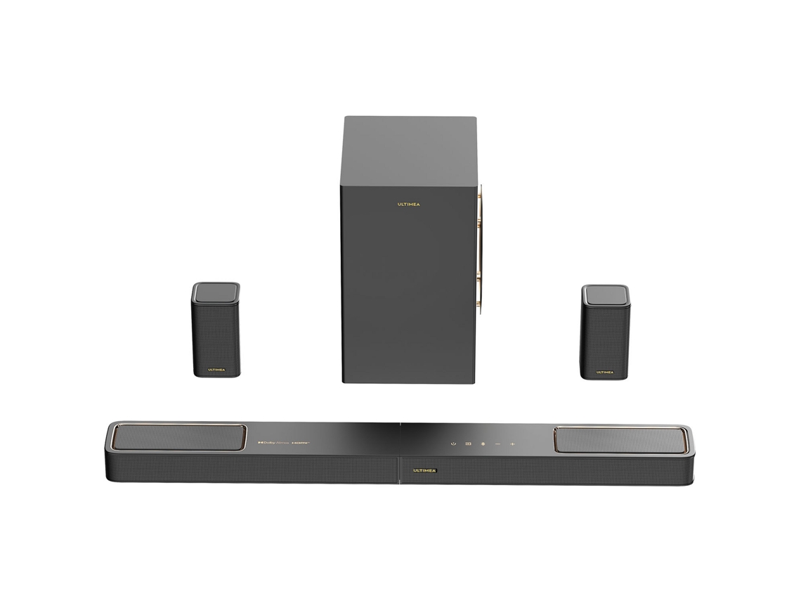 Barra de sonido ULTIMEA Skywave F40 Boom (5.1.2 canales - Dolby Atmos - Subwoofer de 6.5" - 460 W - Negro)
