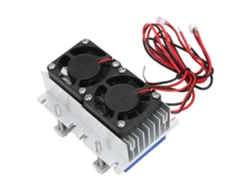 Enfriador Peltier termoeléctrico de 144 W y 12 V, sistema de refrigeración de aire acondicionado semiconductor, kit de bricolaje para refrigerador