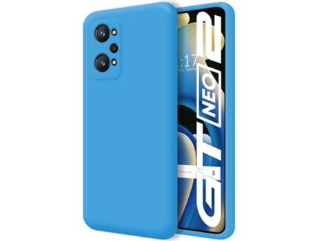 Carcasa Realme GT NEO 2 5G TUMUNDOSMARTPHONE Silicona Líquida Azul