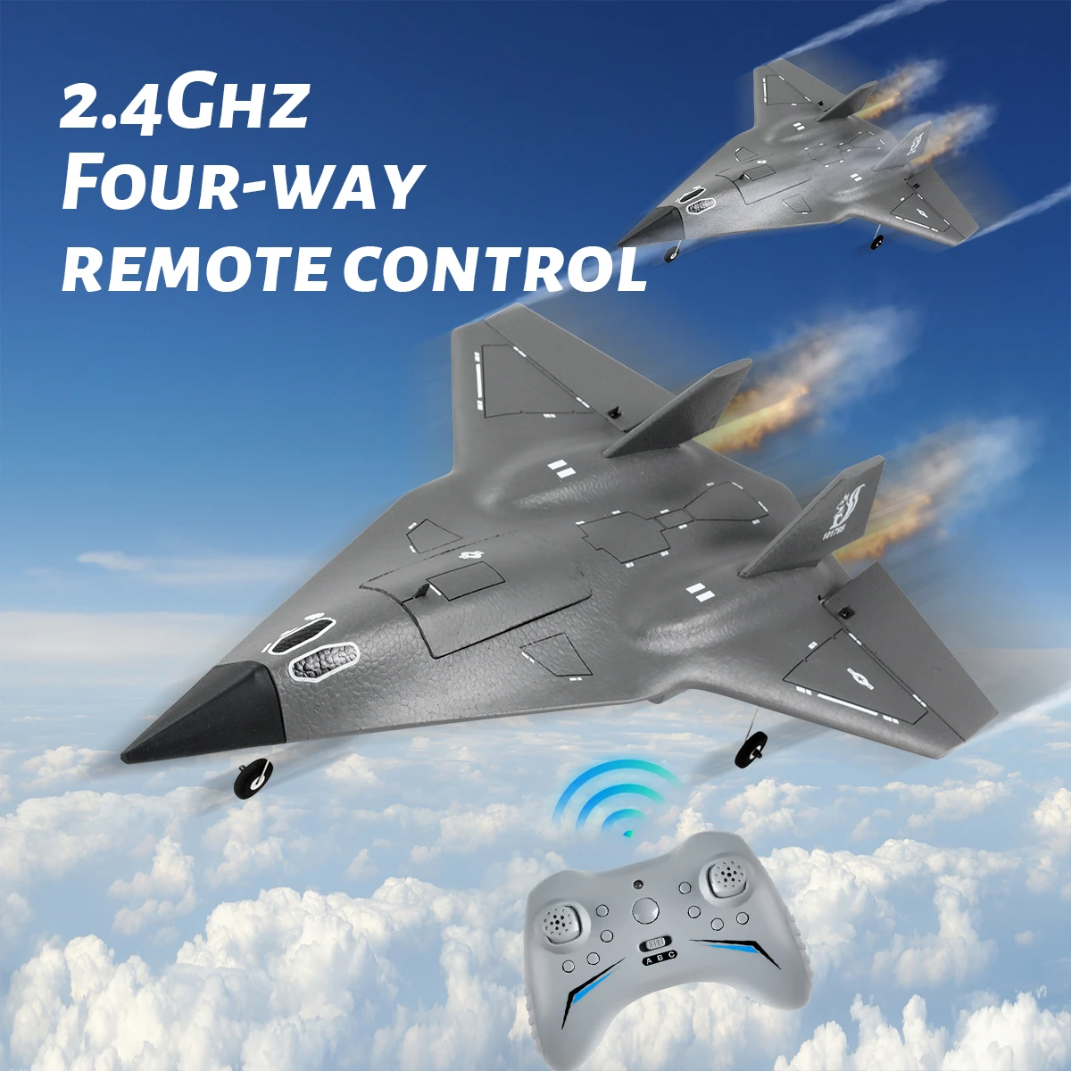 Avión Teledirigido Oculto En Alcantarilla, 2,4g, 4 Canales.