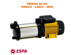 Bomba centrífuga multietapa horizontal ESPA - Modelo PRISMA 25 4M