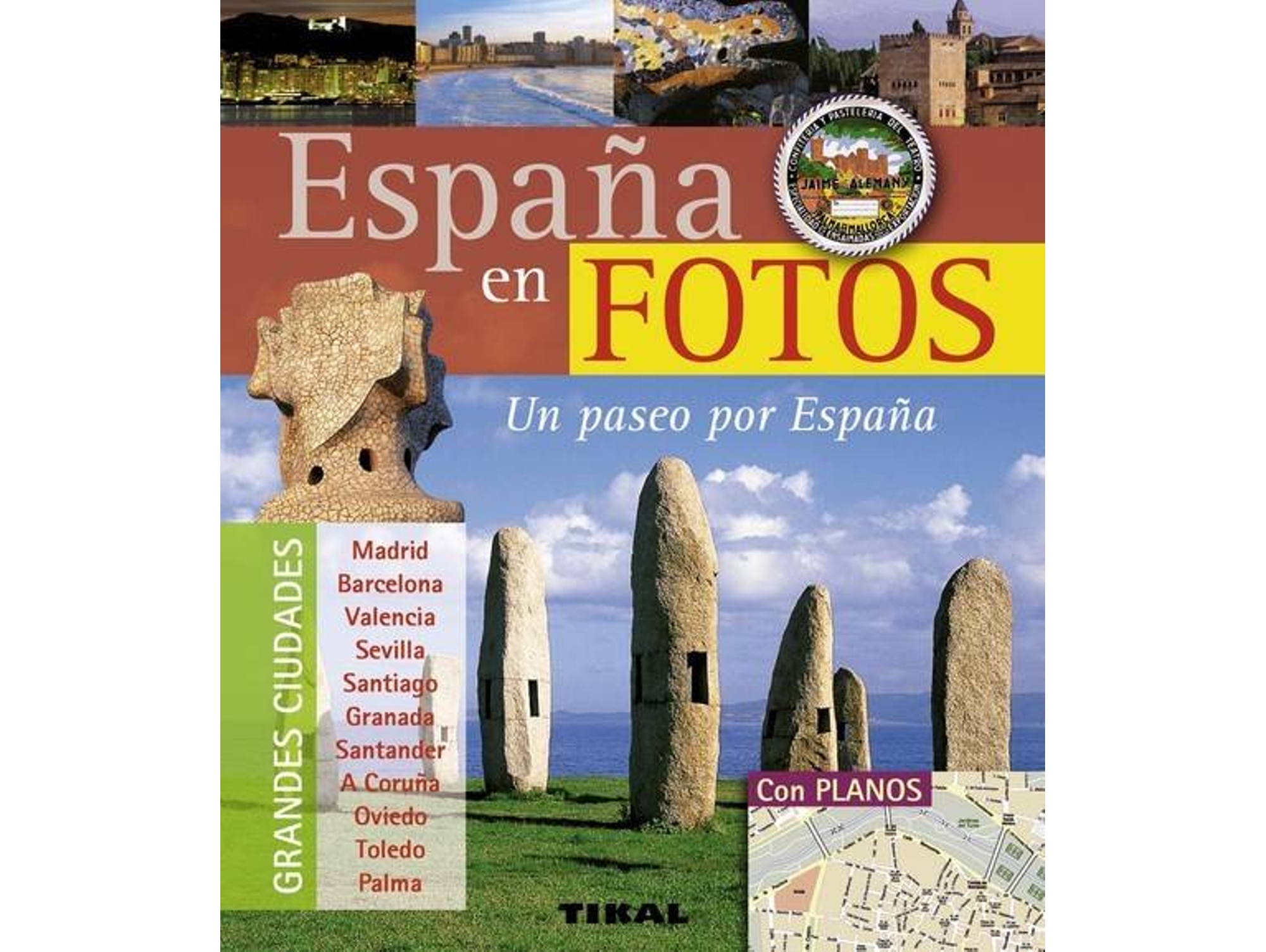Libro España En Fotos, Un Paseo Por España (Español)