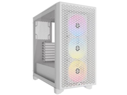 Caja CORSAIR 3000D Airflow Mid-Tower Cristal Templado Blanca Cc-9011252-Ww