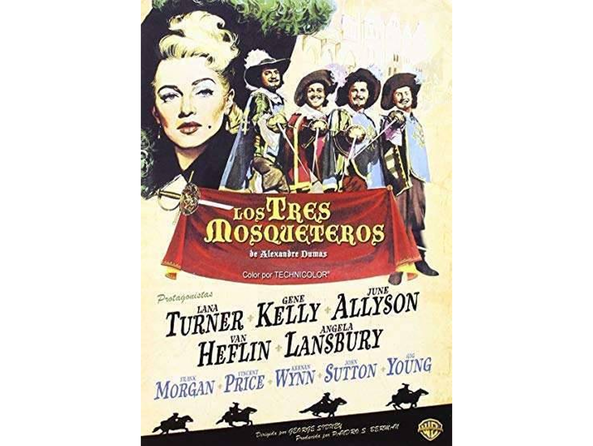 DVD Los Tres Mosqueteros 1948 The Three Musketeers