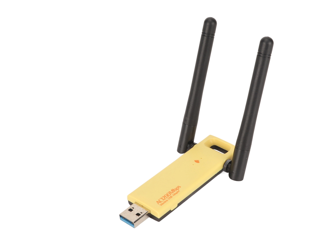 Adaptador Wi-Fi USB de doble banda 2.4G/5G CHABERLU con antenas