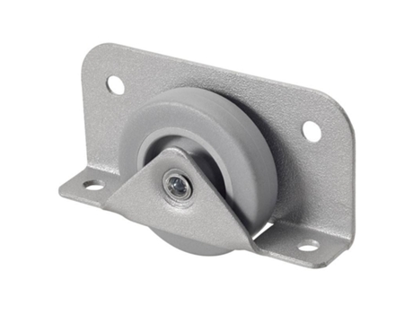 Rueda cama nido 62n40-pgi goma gris eje liso ALEX
