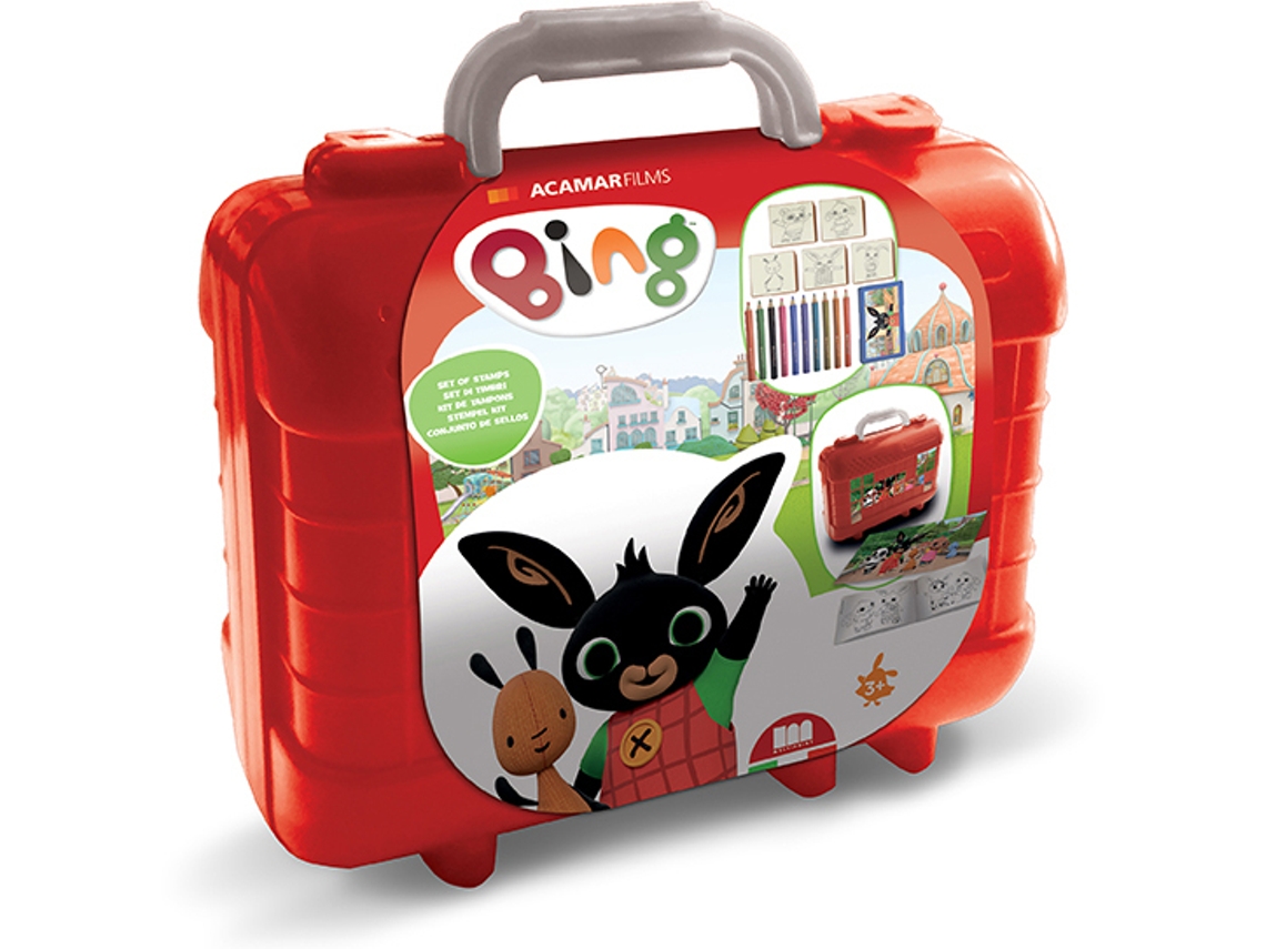 Set de sellos infantiles MULTIPRINT Bing (3 anos)