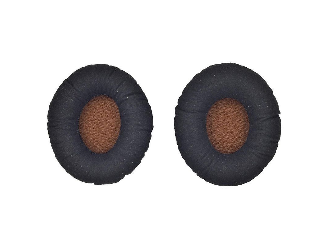 Par De Almohadillas Compatibles Con Los Auriculares Sennheiser Momentum On-ear, Color Marrón-negro.