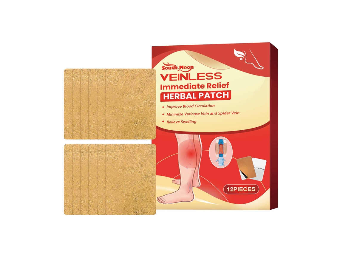 Parche herbal calmante para piernas