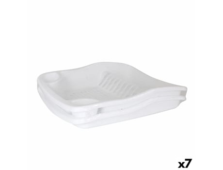 Escurridor para Fregadero DEM Bloom Plástico Blanco 48 x 40 x 11,5 cm (7 Unidades)