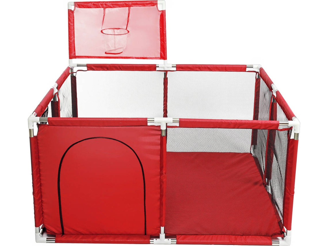 Parque Insma IS-P7 Baby Playpen - 128x66cm - Rojo