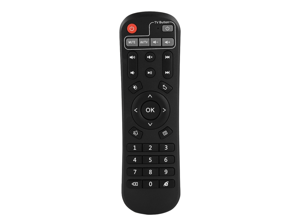 Mando A Distancia Para Decodificador De Tv Evpad Con Un Alcance Superior A 8 M, Transmisión Precisa Y Respuesta Rápida.