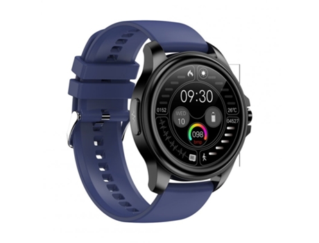 Pulsera Deportiva E89 Hd Ecg Presión arterial Monitoreo de oxígeno en sangre Azul de silicona