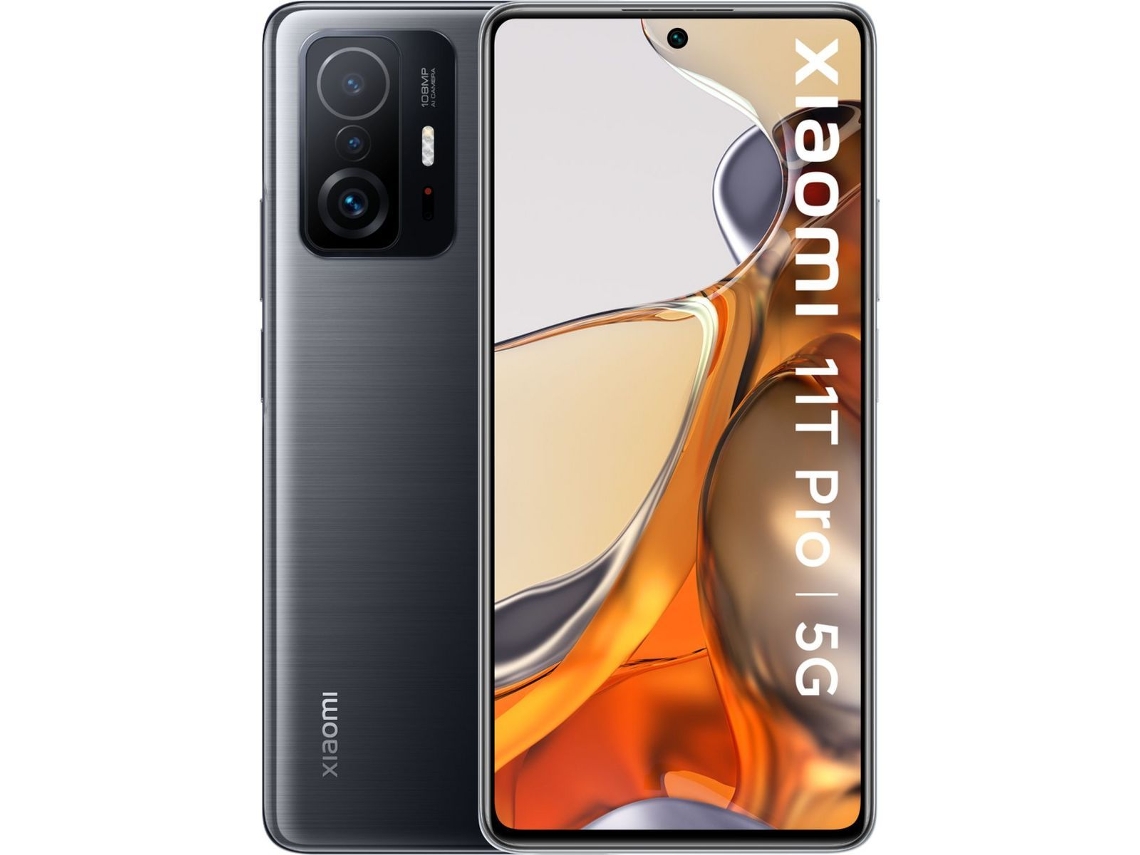 Smartphone XIAOMI 11T Pro 5G (Reacondicionado Señales de Uso - 6.67'' - 8 GB - 256 GB - Negro)