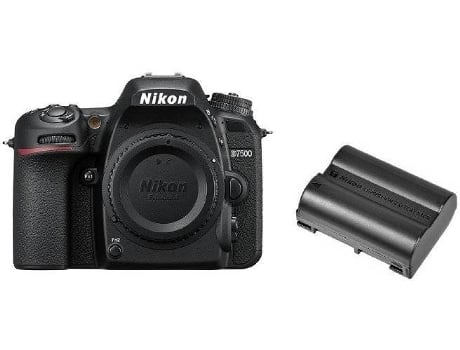 Kit Cámara Réflex NIKON D7500 Corpo + Bateria EN-EL15A