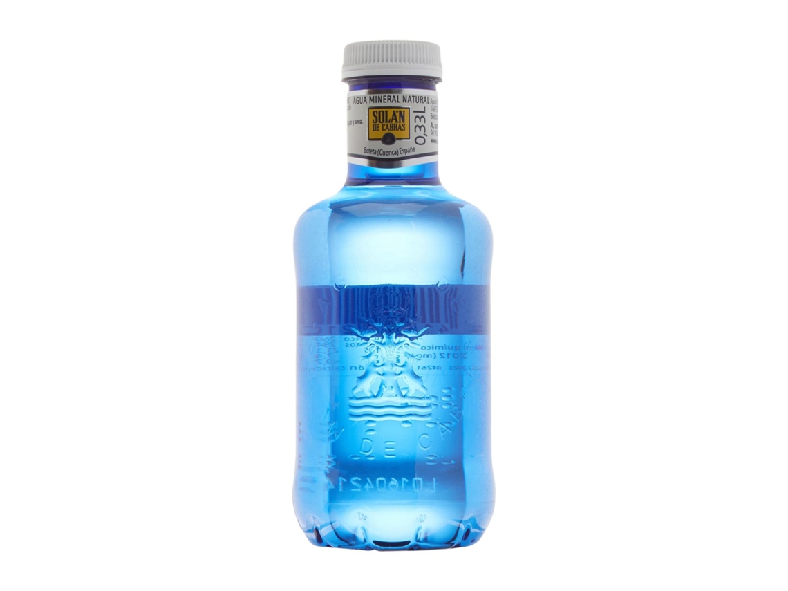 Agua SOLÁN DE CABRAS PET Botellín Tercio (0.33 L - 36 Unidades) | Worten.es