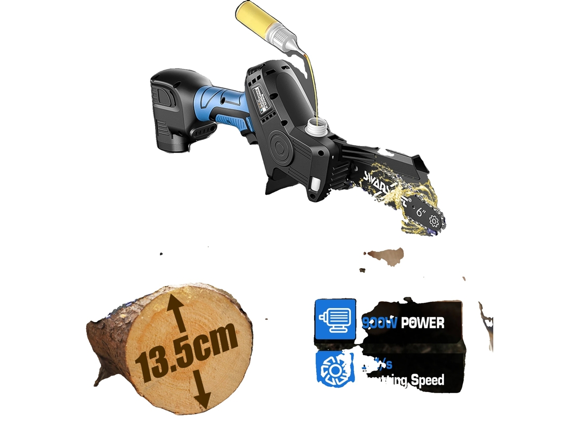 Motosierra eléctrica inalámbrica con mango ergonómico, SW 28kit OEM