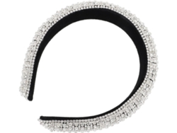 Diadema Elegante Con Pedrería Para Novias, Ideal Para Bodas Y Fiestas. Accesorio Chic.