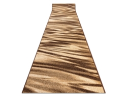 Alfombra de Pasillo Karmel Fryz - Arabica Marrón 90 cm