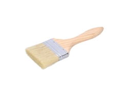 10 Pinceles Multifuncionales De 7,6 Cm Con Mangos De Madera Para Pintar, Barnizar, Pegar Y Enyesar.