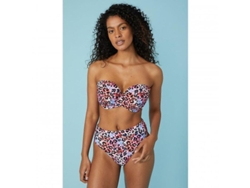 2026-top De Bikini Sin Tirantes Con Estampado Animal Para Mujer, Diseño Elegante Y Soportado Con Armadura