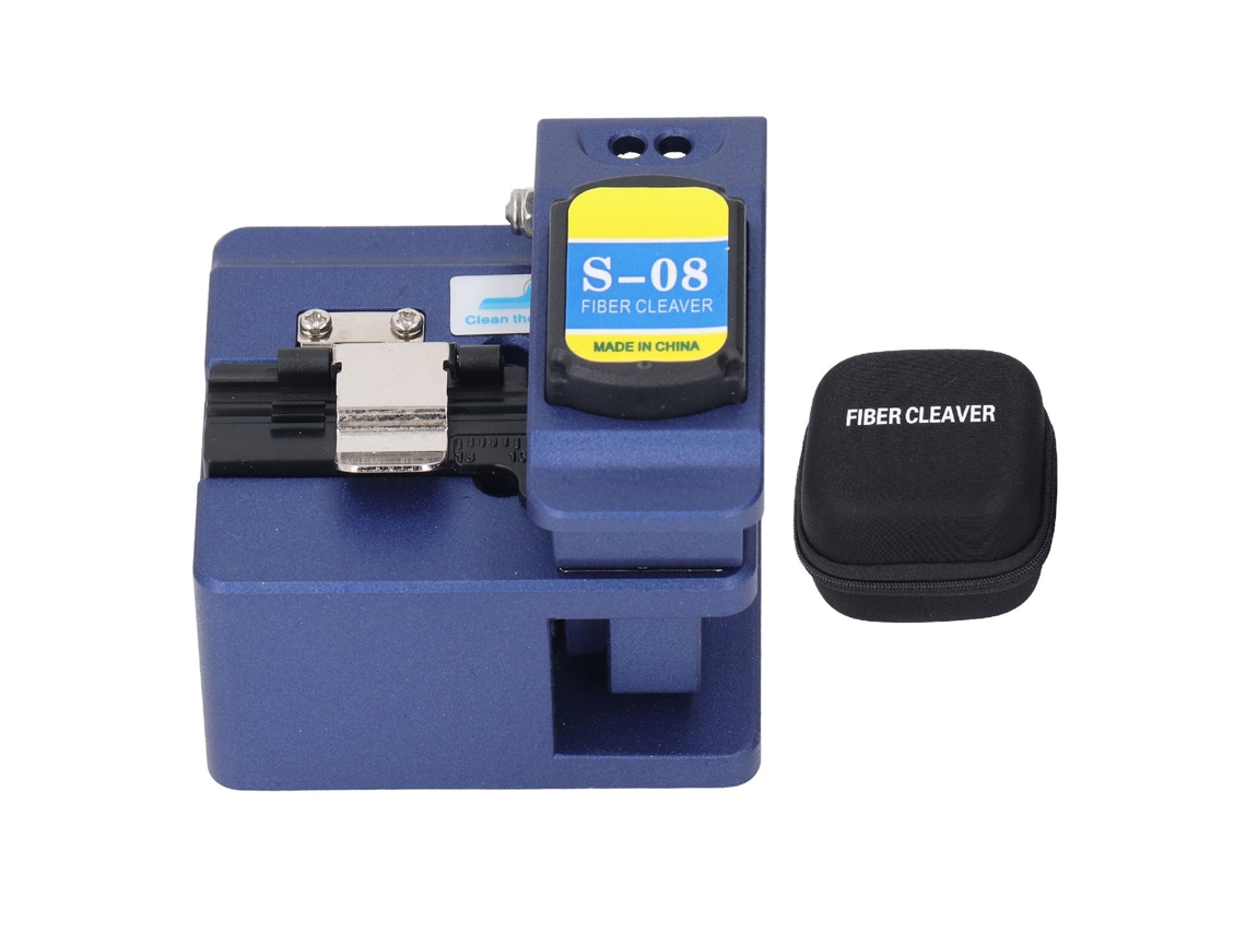Cortador De Fibra Óptica De Alta Precisión, 16 Puntas, Ángulo De 0,6°, Para Fibras De 0,25 Mm A 0,9 Mm De Diámetro, 125 Μm, Azul