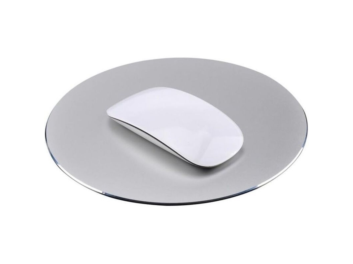 Alfombrilla De Ratón Reversible De Metal, Alfombrilla De Ratón Para Juegos De Aluminio Impermeable Con Goma Antideslizante Ignífuga.