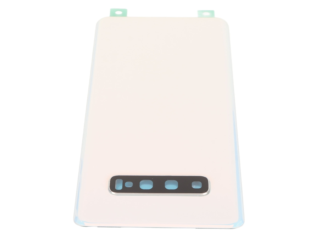 Tampa De Vidro Traseira Com Lente De Câmera Pré-instalada Caneta Touch Suporte Para Galaxy S10+plus Branco