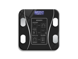 Báscula inteligente para bajar de peso (compatible con batería de teléfono móvil, color negro)