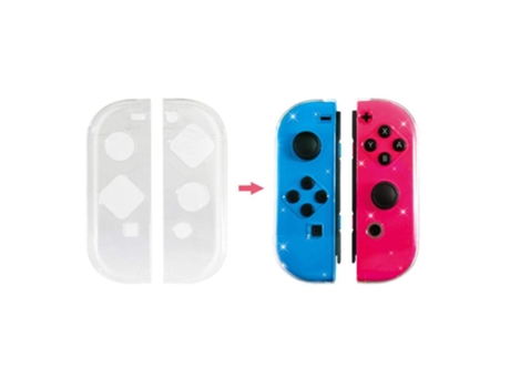 Estuche protector transparente Gamepad de control de bolsillo con interruptor de repuesto protector