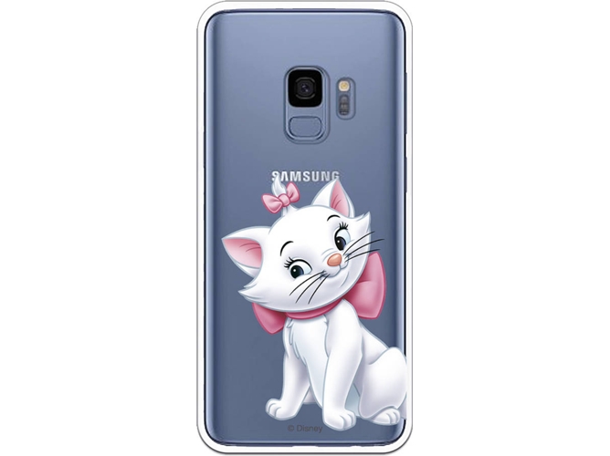 Carcasa Samsung Galaxy S9 DISNEY Aristogatos Marie Gris