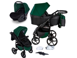 Cochecito de bebé Boston 3 en 1 con asiento de coche Gagadumi