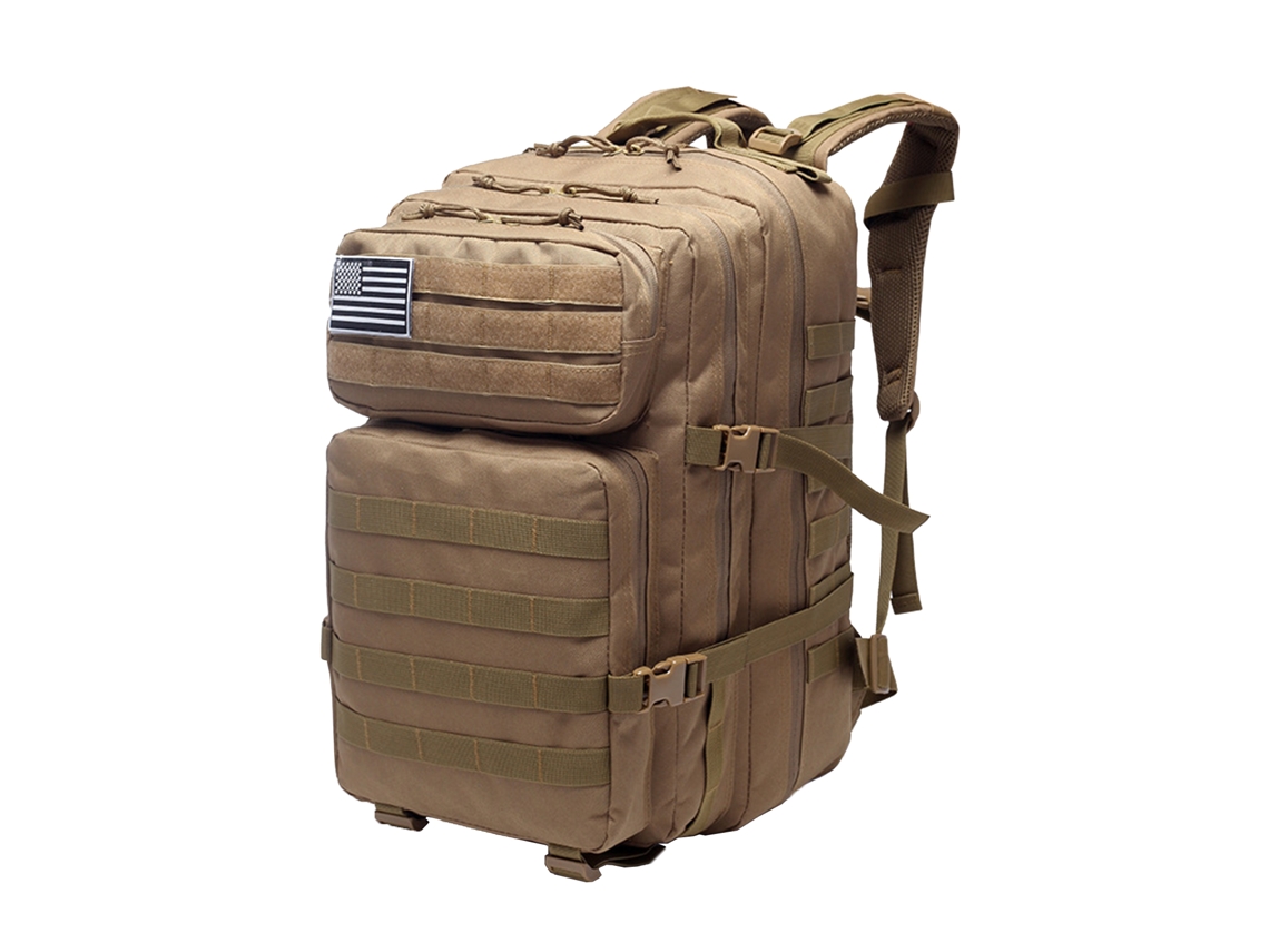 Mochila Deportiva Impermeable De Camuflaje Para Hombre Y Mujer, Con Gran Capacidad Ajustable, Ideal Para Acampar, Hacer Senderismo Y Excursionismo.