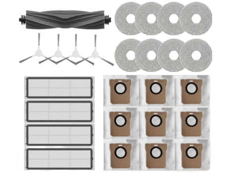 Accesorios de 26 piezas para Dreame L10S Ultra/S10 Pro, Xiaomi Robot Vacuum X10 Plus